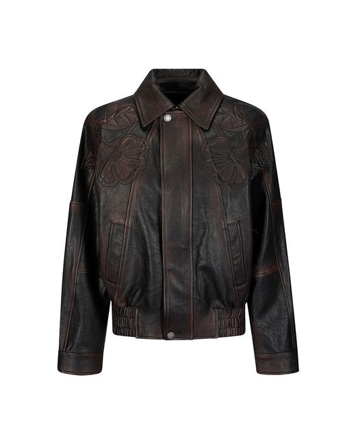 Golden Goose Deluxe Brand Leather Outerwears Black, Brown