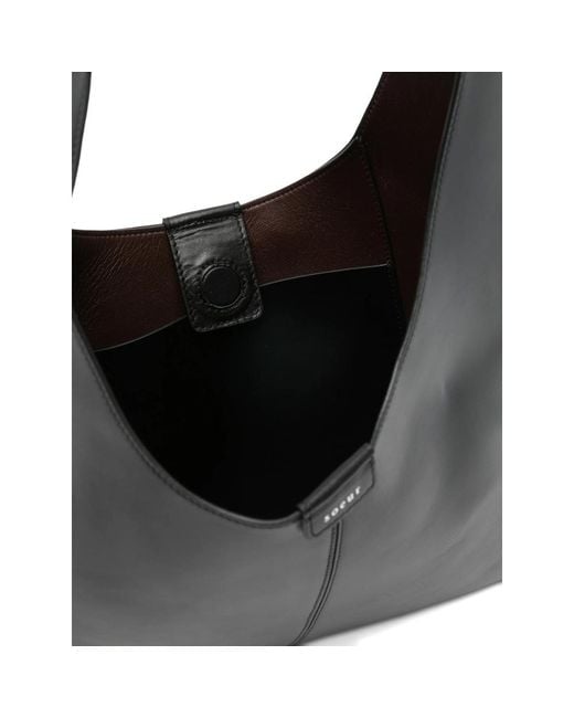 Soeur Black Mini Cosima Tote Bag