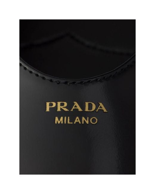 Prada Black Ballet Flats
