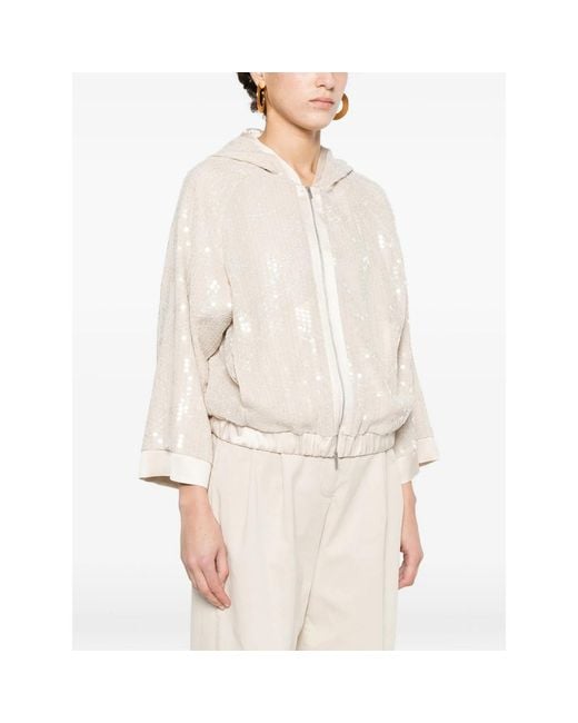 Peserico White Neutrals Jackets