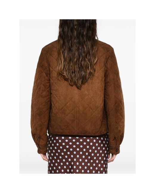 Miu Miu Brown Jackets
