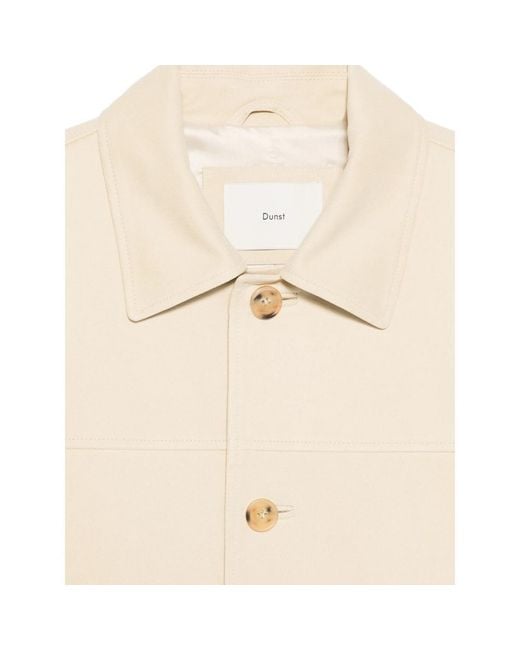 DUNST Natural Button Jacket