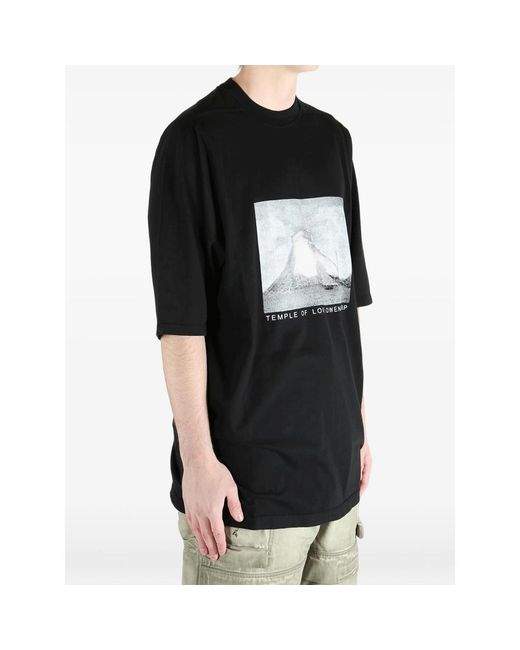Rick Owens Black T-Shirts for men