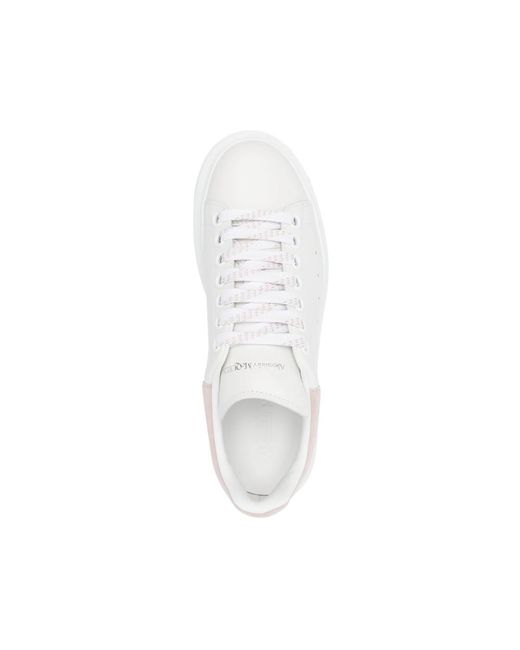 McQueen Sneakers White, Pink