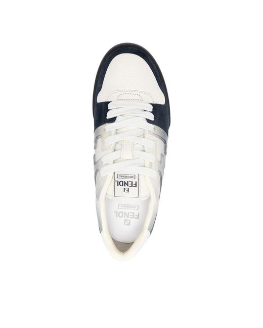 Fendi Blue Trainers for men