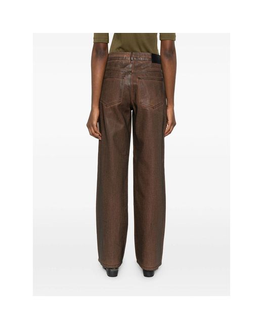 Gestuz Brown Gzcellie Straight-Leg Jeans
