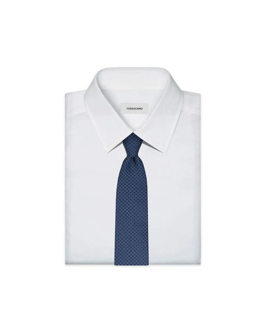 Ferragamo Blue Ties & Bow Ties for men
