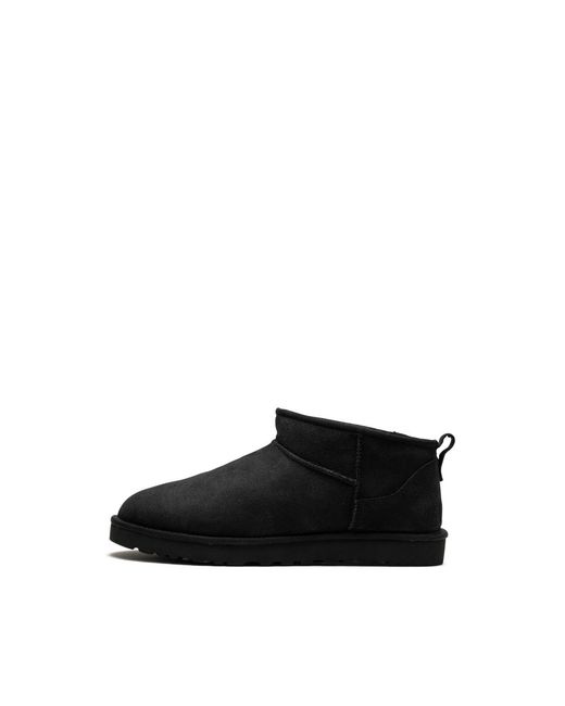 Ugg Black Classic Ultra Mini Boot for men