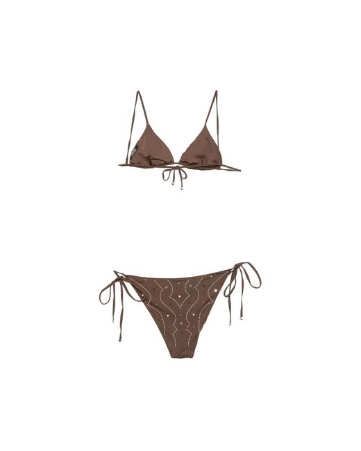 VENUJA White Triangle-Cup Bikini