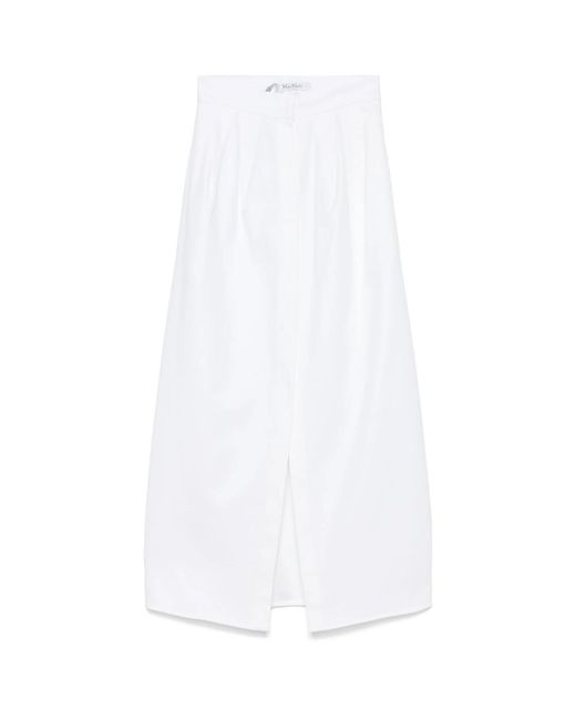 Max Mara White Skirts