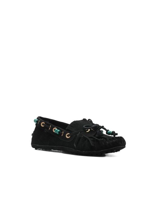 Farm Rio Black Loafers