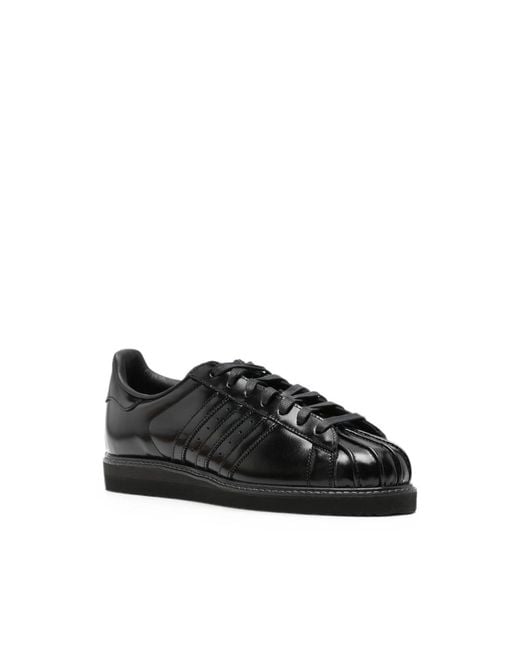 Adidas Black Superstar Lux Sneakers for men
