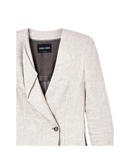 Giorgio Armani White Jacket