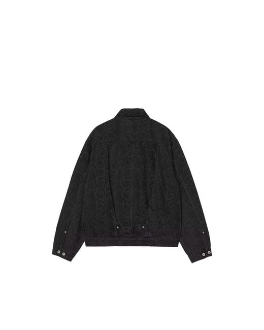 Carhartt Black Denim Jacket for men