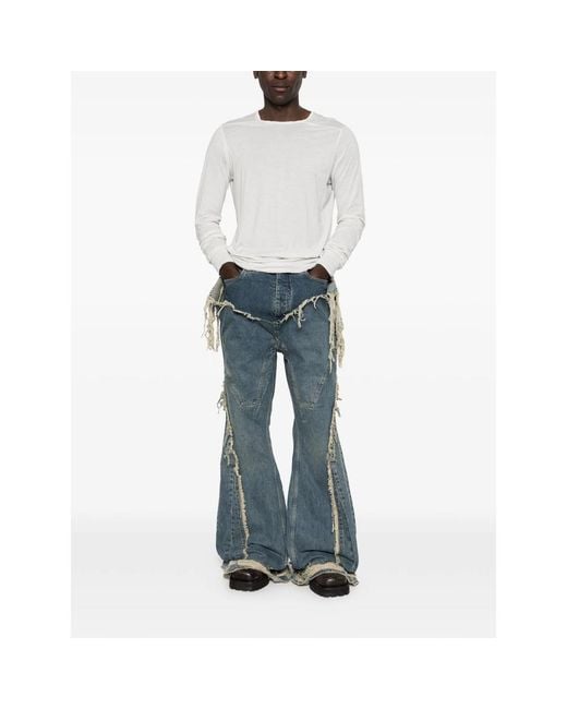 Rick Owens Blue Denim for men