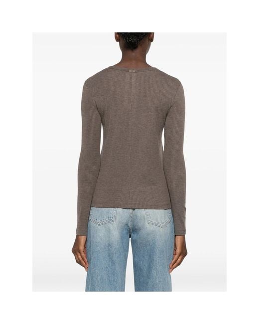 Max Mara Brown Tops