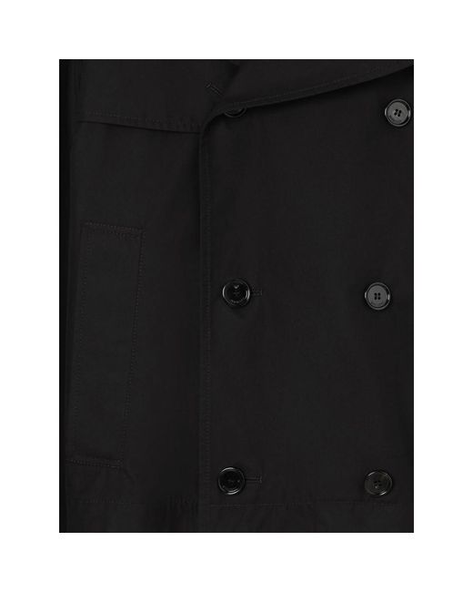 Burberry Black Coats for men