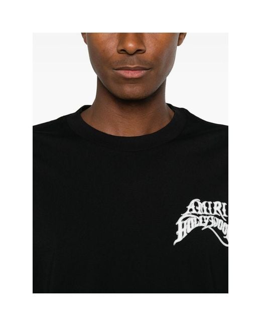 Amiri Black T-Shirts & Vests for men