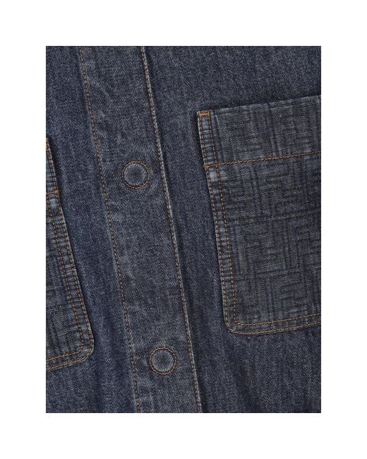 Fendi Blue Jackets