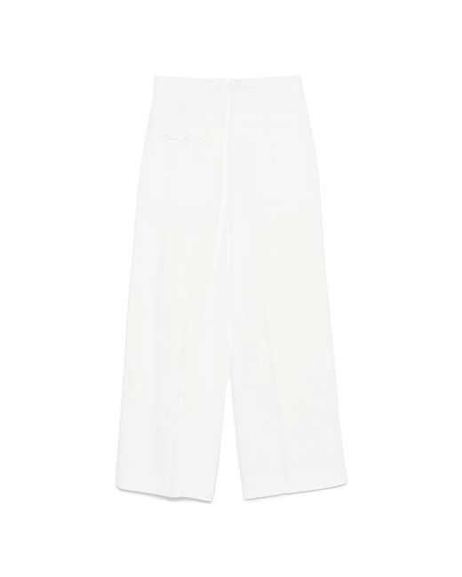Ann Demeulemeester White Pants
