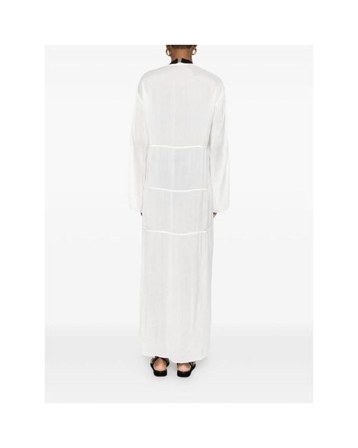 Bondi Born White Cremona Tie-Fastening Cover-Up