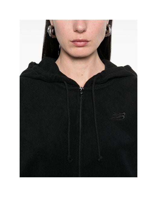 New Balance Black Polyester Jackets