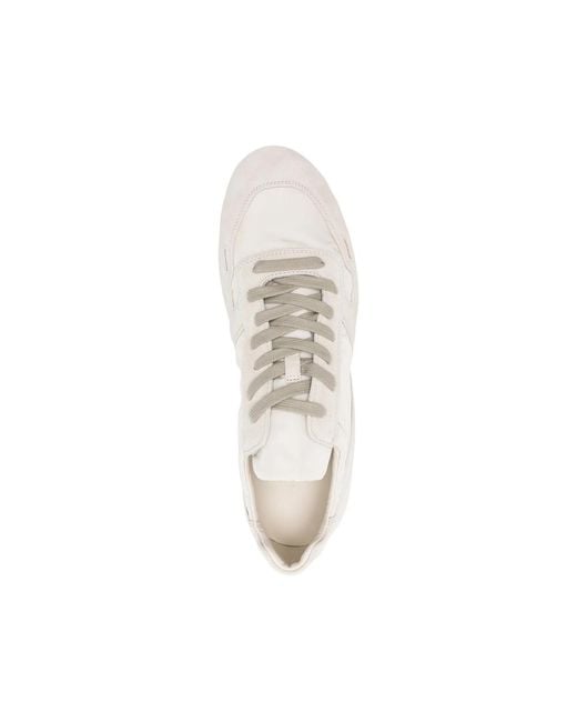 Rick Owens White Neutrals Trainers for men