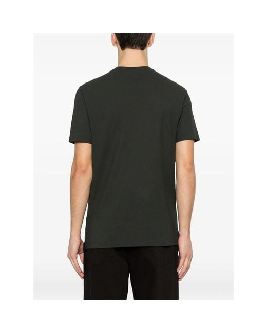 Zanone Green Roubd-Neck T-Shirt for men