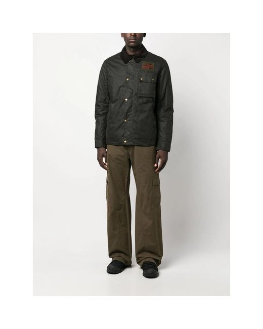 Barbour Black Outerwears for men