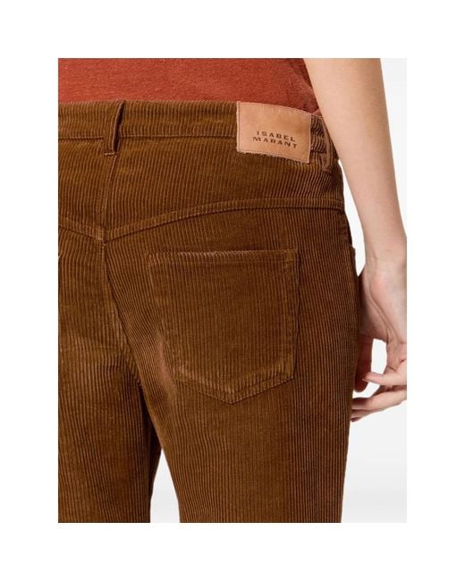 Isabel Marant Brown Ruthie Trousers