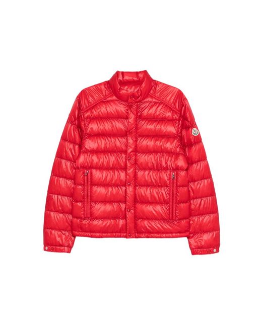 Moncler Red Outerwears for men