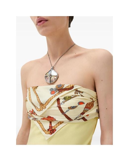 Versace Yellow Dress — Pale Silk