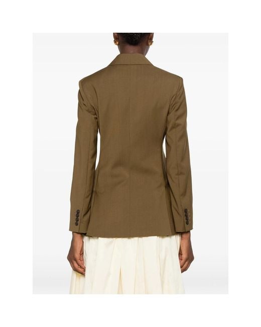 Max Mara Green Jackets