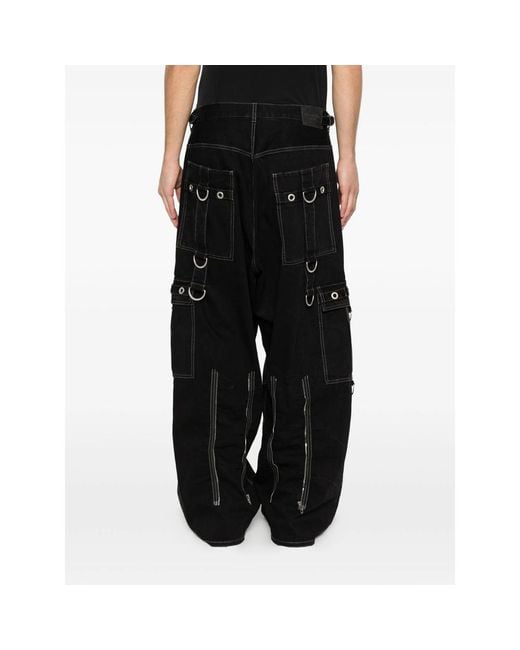 Balenciaga Black Denim for men
