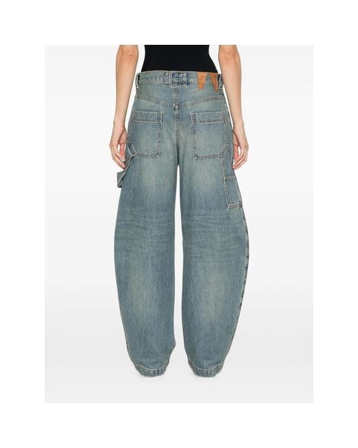 DARKPARK Blue Tapered-Leg Jeans