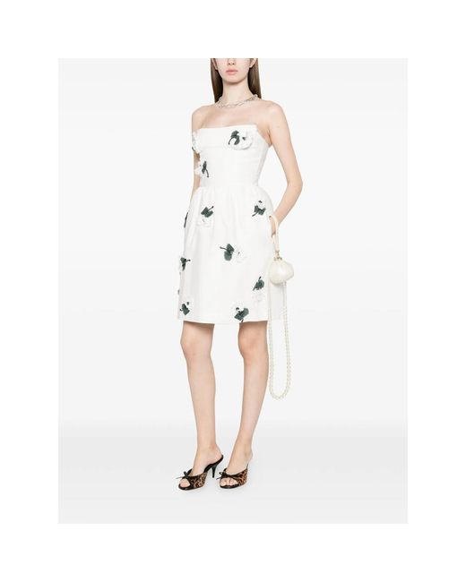 ShuShu/Tong White Dress Linen