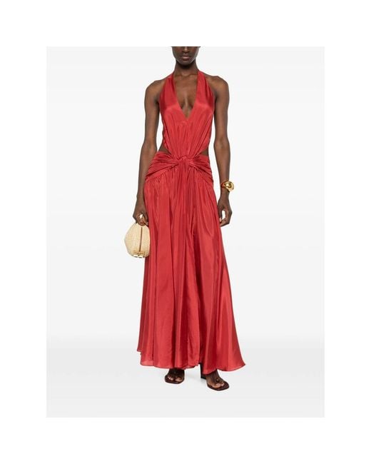 Zimmermann Red Dresses