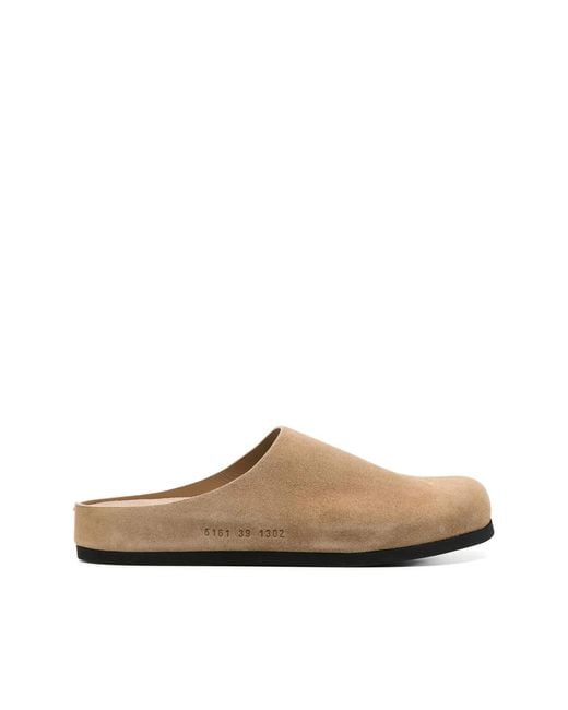 Common Projects Brown Mules