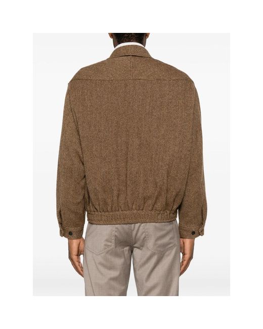 Ralph Lauren Brown Patterned Jacket for men