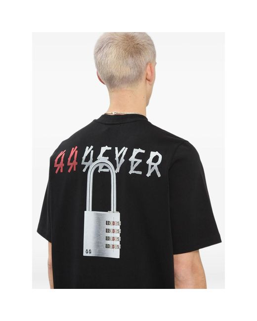44 Label Group Black Heavy Jersey for men