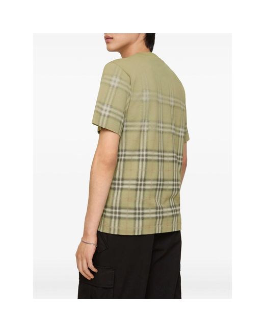 Burberry Green T-Shirts for men