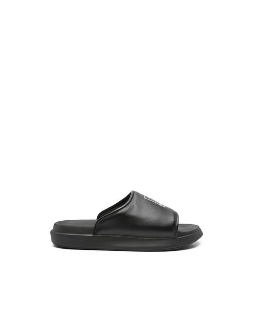 Y-3 Black Sliders for men