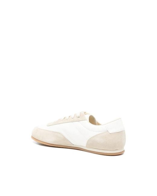Common Projects White Boots Minimal Suede