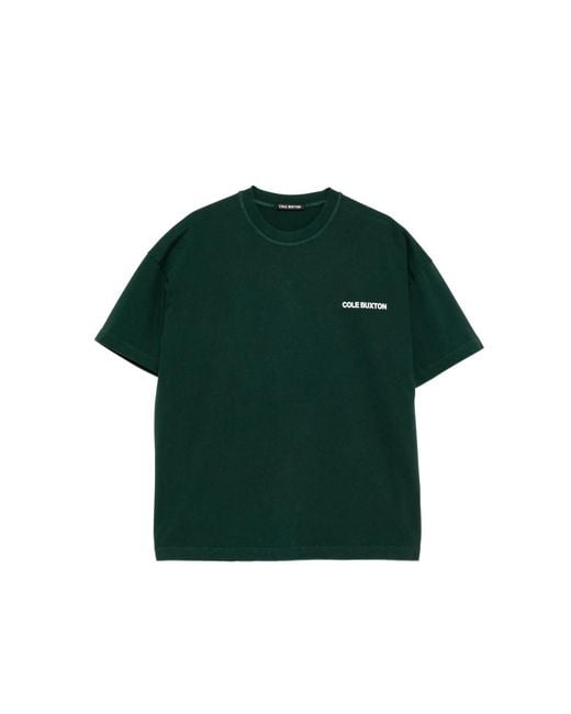 Cole Buxton Green Cb Sportswear T-Shirt for men