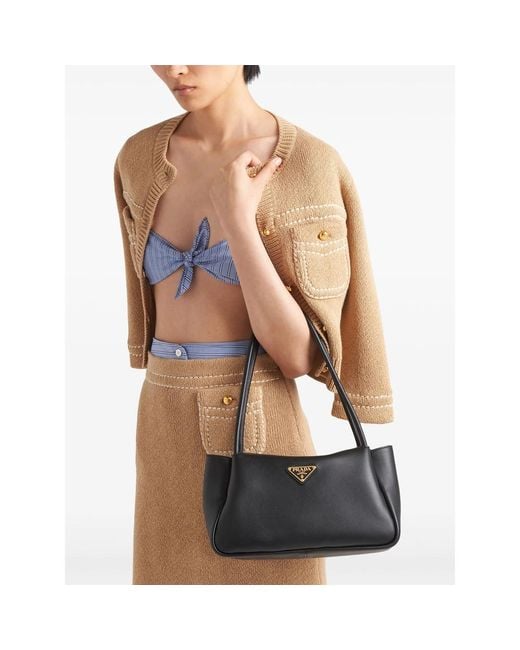 Prada Black Medium Darling Shoulder Bag