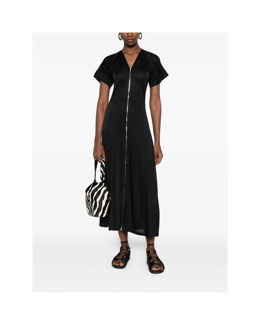 Lemaire Black Midi Dresses