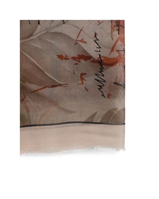 D'Aniello Brown Scarves