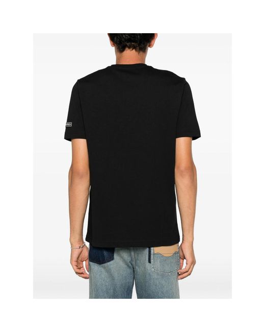 Iceberg Black Looney Tunes Embroidered T-Shirt for men