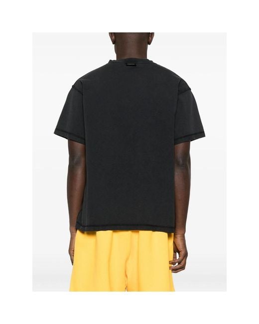 Balenciaga Black T-Shirts And Vests for men