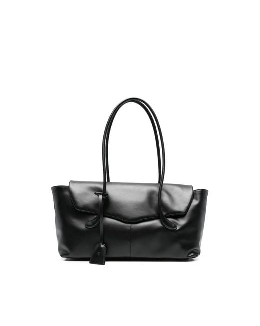 Low Classic Black Mini Haricot Tote Bag